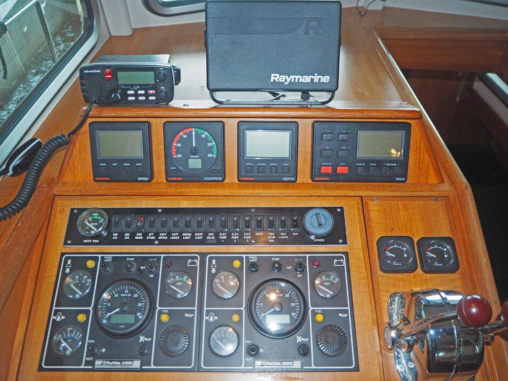 Steuerhaus, Innenausstattung